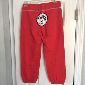 Universal's Island of Adventures Thing 1 Sweatpants Size S